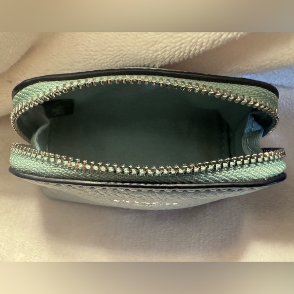 Coach Light Blue Coin Bag - Picture 7 of 10